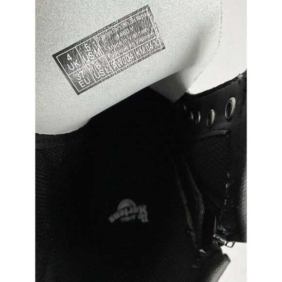 Dr. Martens Bootie White Patent Leather 8-Eye Boots 6 - Picture 6 of 11